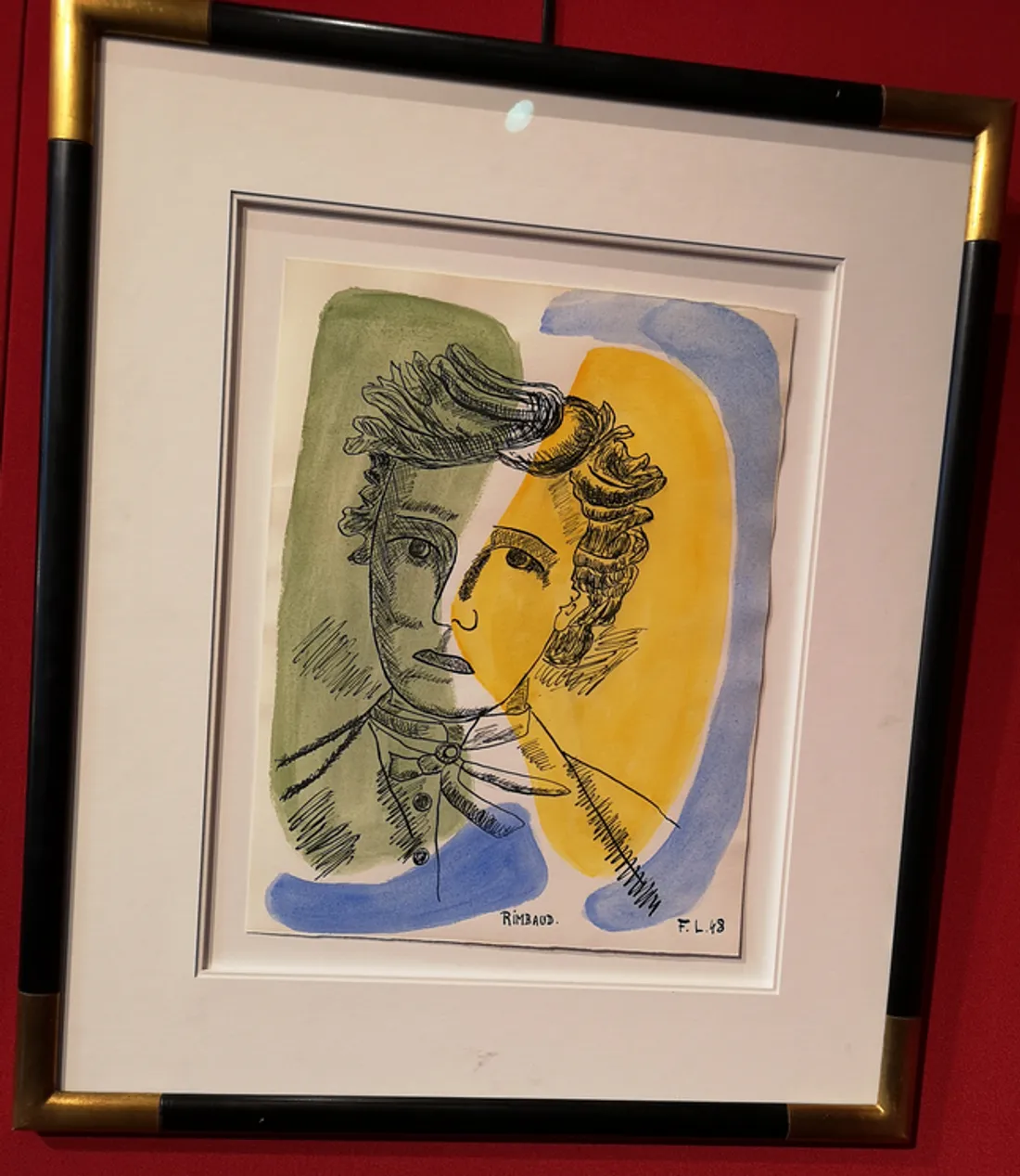 Portrait rimbaud - Fernand Léger